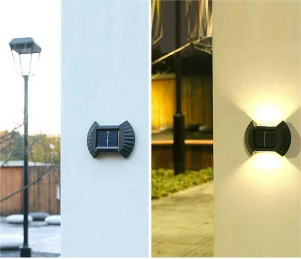 ECOLIGHT™ FOCOS LED SOLAR DE PARED (PACK 4 UNIDADES)